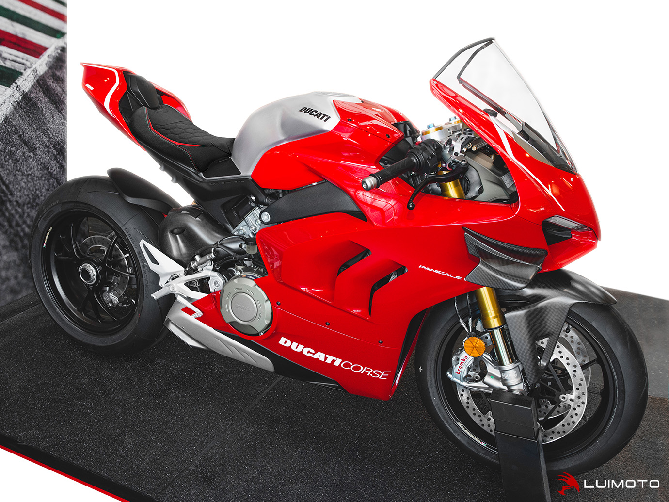 LUIMOTO HEX-R Rider Seat Cover for DUCATI PANIGALE V4 / S